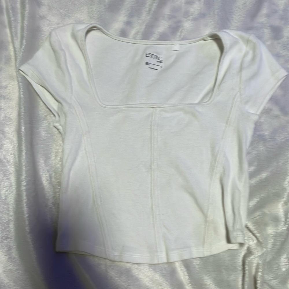 white pacsun crop